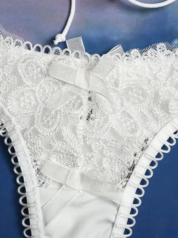 Lingerie Set- Bridal Lace Lingerie Set for Newlyweds- - IndioGear Clothing and Gear