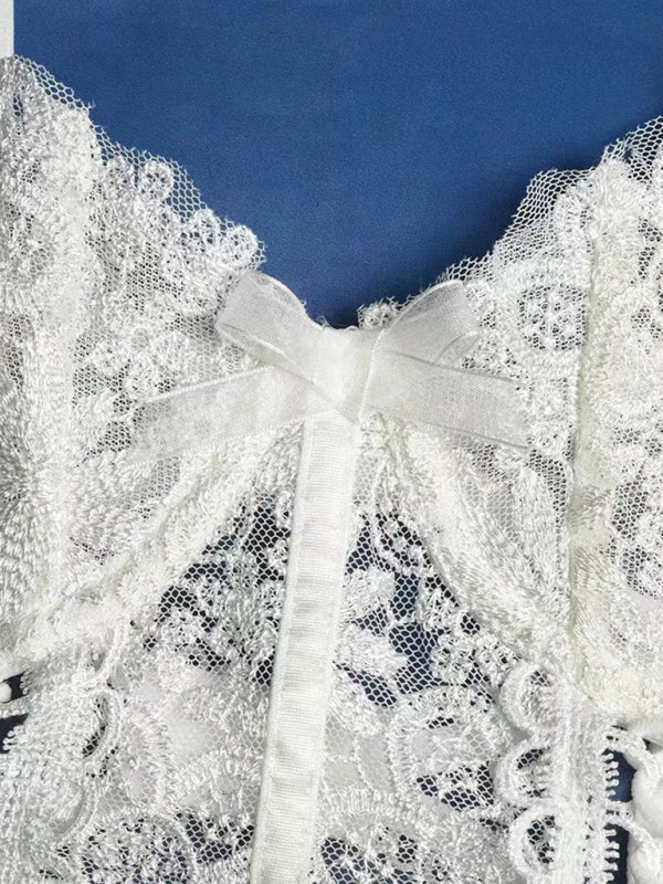 Lingerie Set- Bridal Lace Lingerie Set for Newlyweds- - IndioGear Clothing and Gear