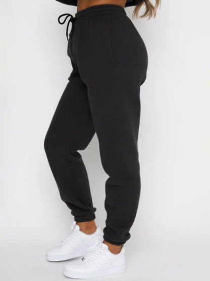 Outfit Sets-Matching Sweatpants & Sweatshirt for Active Days-Pekosa Women Clothing