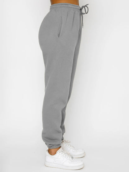 Outfit Sets-Matching Sweatpants & Sweatshirt for Active Days-Pekosa Women Clothing