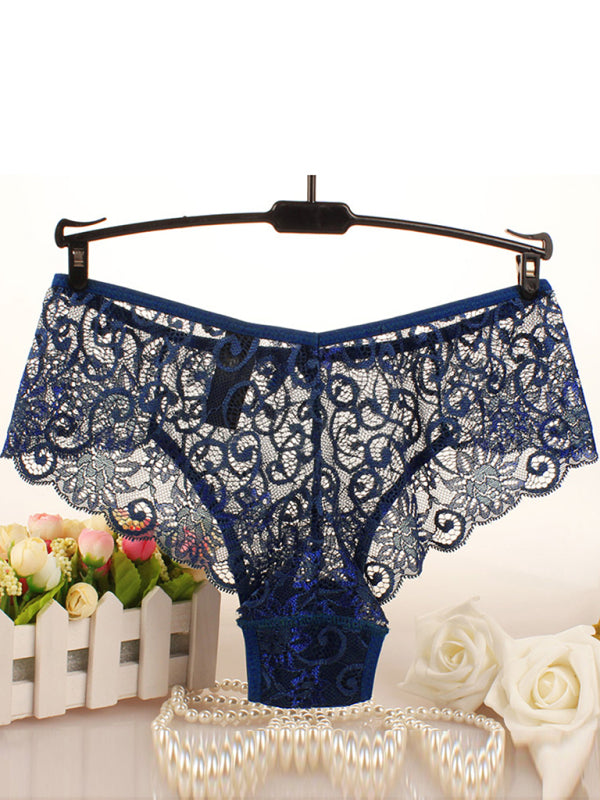 Panties- Floral Lace Underwear - Panty Briefs for Women- - IndioGear Fashion and Gear