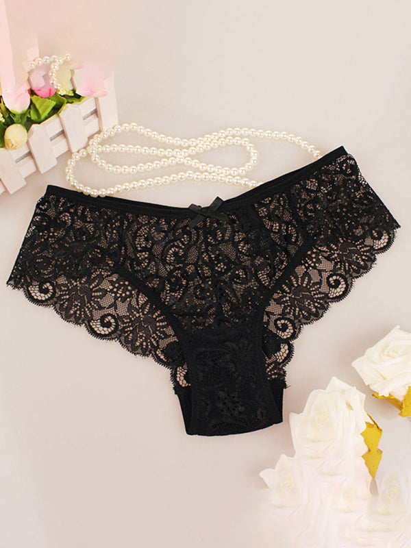 Panties- Floral Lace Underwear - Panty Briefs for Women- - IndioGear Fashion and Gear