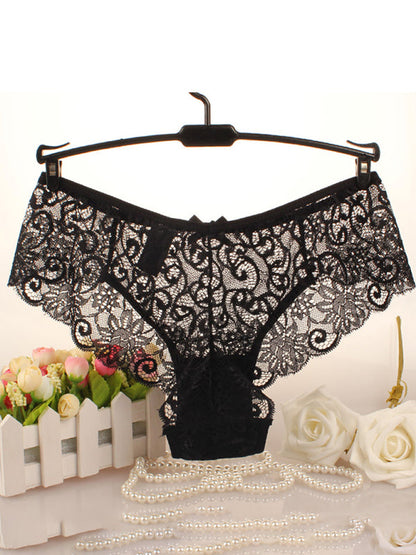 Panties- Floral Lace Underwear - Panty Briefs for Women- - IndioGear Fashion and Gear