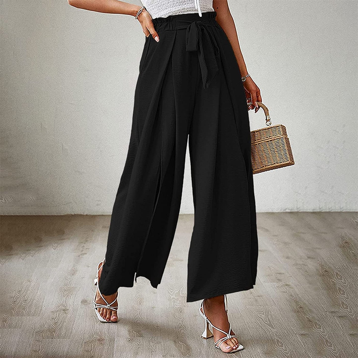 Pants- Summer Look On-Point with Our Palazzo Trousers - - Pants- - IndioGear Fashion and Gear