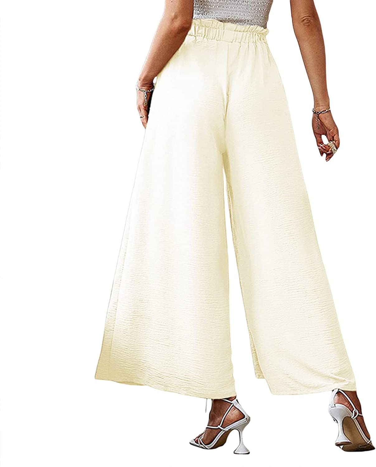 Pants- Summer Look On-Point with Our Palazzo Trousers - - Pants- - IndioGear Fashion and Gear