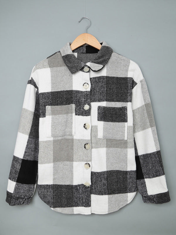 Plaid Jackets- Fall- Winter Plaid Jacket - Shirt Shacket- - IndioGear Fashion and Gear