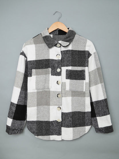 Plaid Jackets- Fall- Winter Plaid Jacket - Shirt Shacket- - IndioGear Fashion and Gear