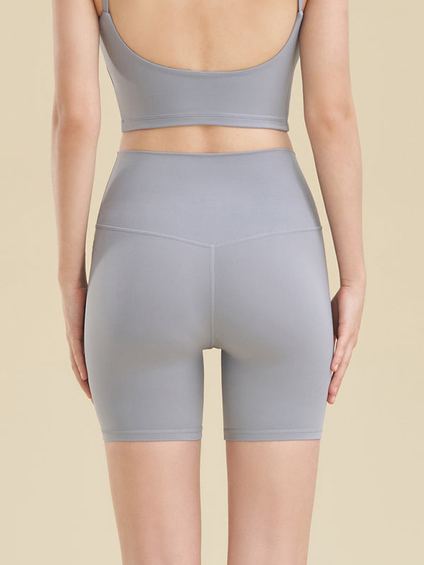 Tight Shorts- Solid Butt Lifting Tight Shorts- - IndioGear Fashion and Gear