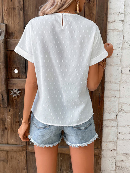 Tops- Lace T-Shirt Blouse - The Ultimate Fashion Top Must-Have!- - IndioGear Fashion and Gear