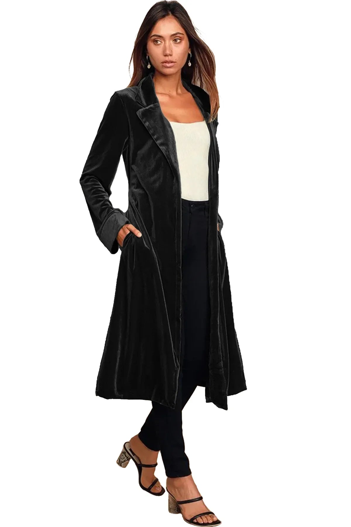 Velvet Coats- Luxe Velvet Velour Coat for Exclusive Events- - IndioGear Clothing and Gear