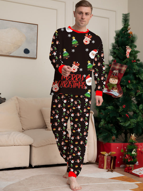 Xmas Pajamas- Family Dad's Thanksgiving and Christmas Pajama Set- - IndioGear Clothing and Gear