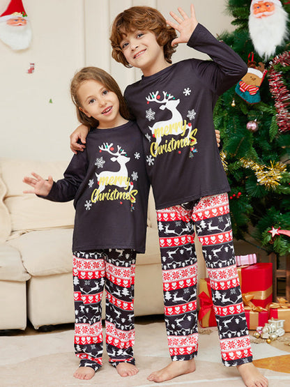 Xmas Pajamas- Family Matching Pajama Sets with Reindeer Elk for Thanksgiving & Christmas- - IndioGear Clothing and Gear