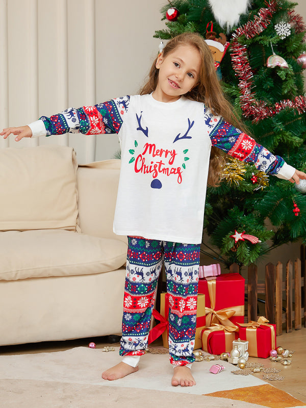 Xmas Pajamas- Festive Family Fun: Matching Oh Dear Reindeer Pajamas for Thanksgiving & Christmas- - IndioGear Clothing and Gear