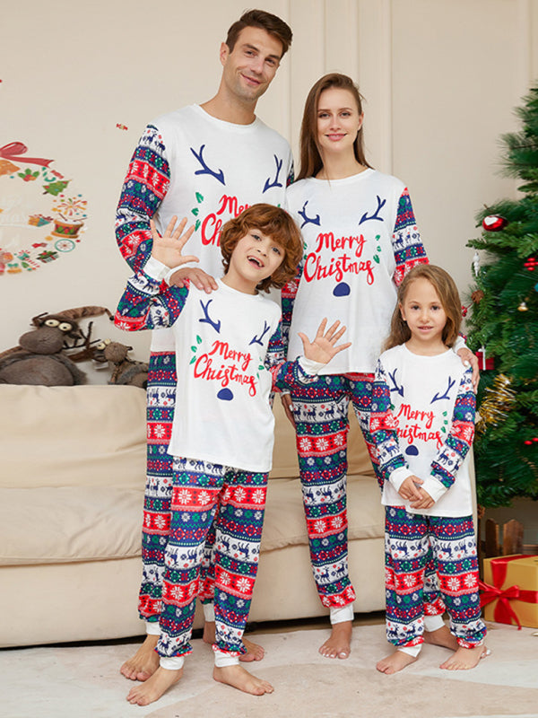 Xmas Pajamas- Festive Family Fun: Matching Oh Dear Reindeer Pajamas for Thanksgiving & Christmas- - IndioGear Clothing and Gear