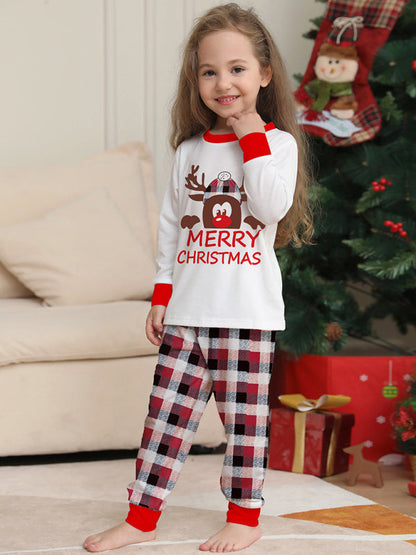 Xmas Pajamas- Thanksgiving & Christmas Tradition: Plaid Reindeer Pajama Set for the Whole Family- - IndioGear Clothing and Gear