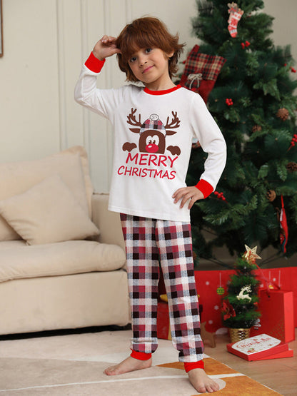 Xmas Pajamas- Thanksgiving & Christmas Tradition: Plaid Reindeer Pajama Set for the Whole Family- - IndioGear Clothing and Gear